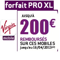 Jusqu'à 200€ de remise sur votre smartphone avec le forfait Pro XL chez Virgin Mobile
